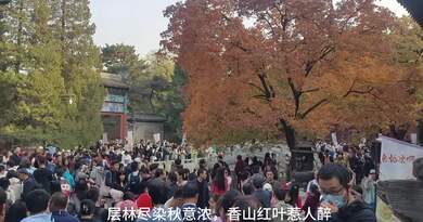 坐西郊线去香山