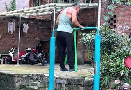 公园大爷真的太厉害