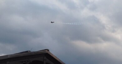 奥地利圣沃夫冈固定翼飞机飞行表演　编导：卢颖