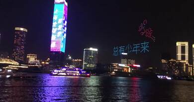上海外滩夜景 编导：成婷婷