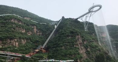 蝶舞玻璃观景台 编导：郭昕炜