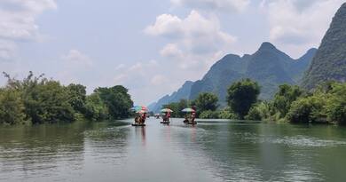 遇龙河竹筏漂流 编导:吴建芬
