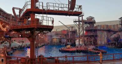 未来水世界表演 编导：郭昕炜