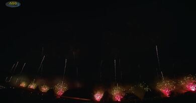 日本新泻县长冈花火大会