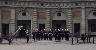 瑞典皇家卫队换岗仪式 编导：卢颖